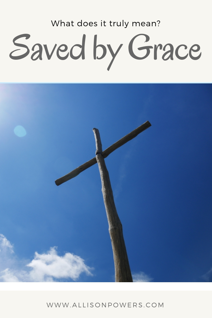 Saved by grace, salvation, theology 101